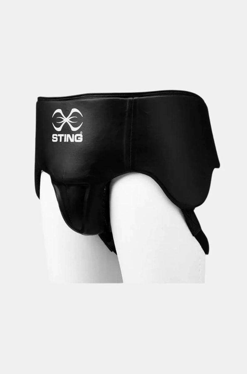 Sting Sports Orion Adult and Youth Abdominal Guard Black - Image 1